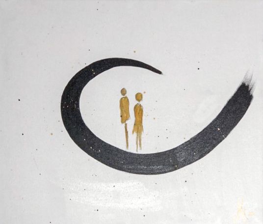 Abstraktes Kunstwerk von Melanie Hafner