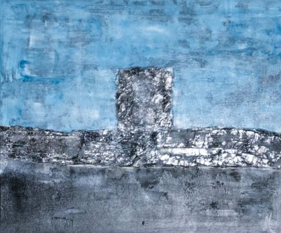 Abstraktes Kunstwerk von Melanie Hafner