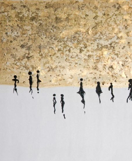 Abstraktes Kunstwerk von Melanie Hafner